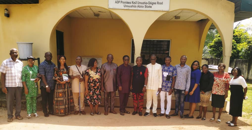 LAbiF Executives with Abia LIFE-ND SPC and staff