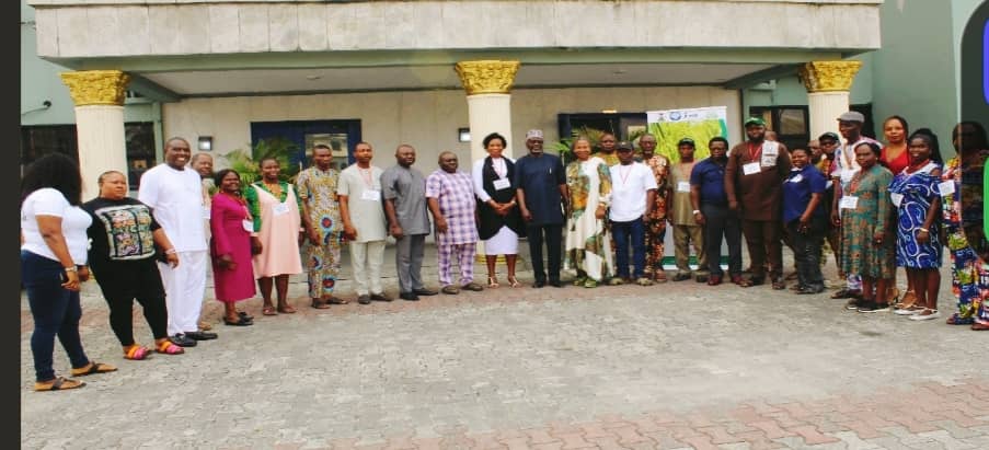 Group picture of participants at the event.