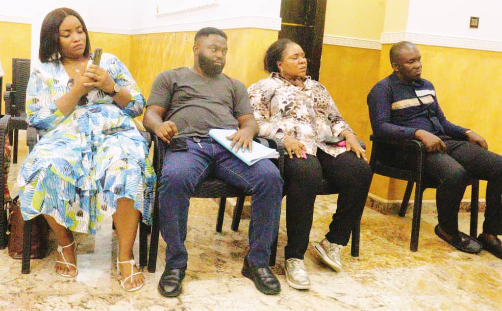 (L-R) Ms Louisa Achi, other NDDC staffers (L-R) Ms Louisa Achi, other NDDC staffers.