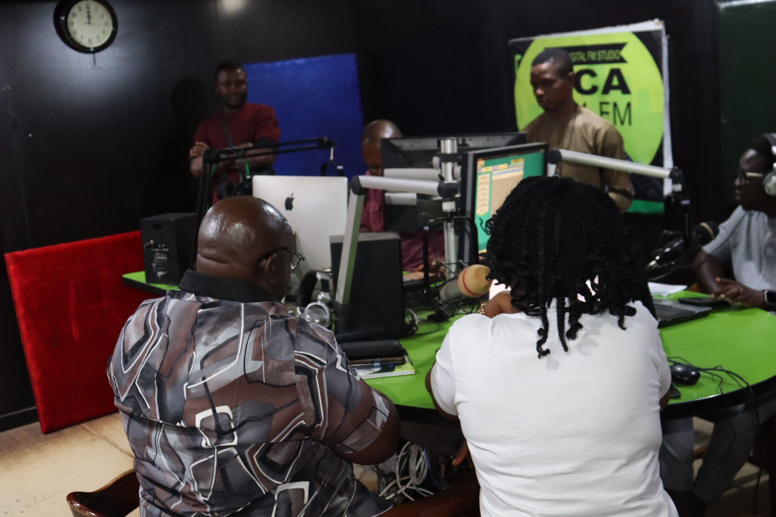 The LIFE-ND Team in BCA 88.1 FM Studio